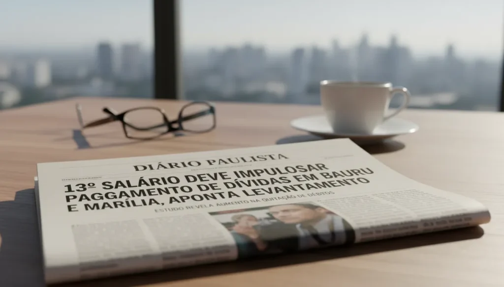 13º salário impulsiona quitação de dívidas em Bauru e Marília, aponta estudo