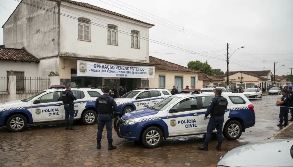 Polícia Civil combate venda ilegal de medicamentos para estética em Assis