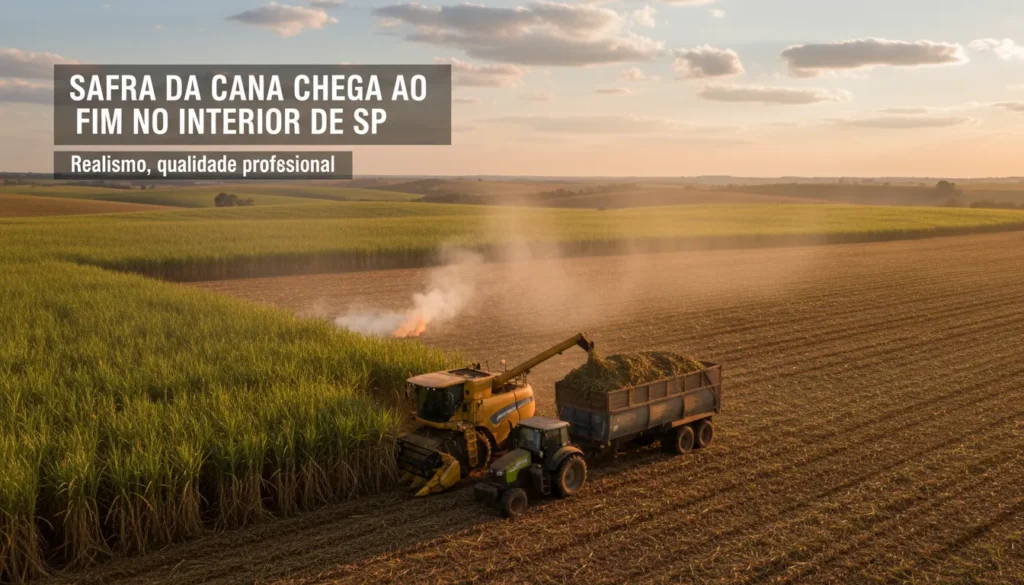 Safra de cana-de-açúcar no Noroeste Paulista sofre queda por estiagem