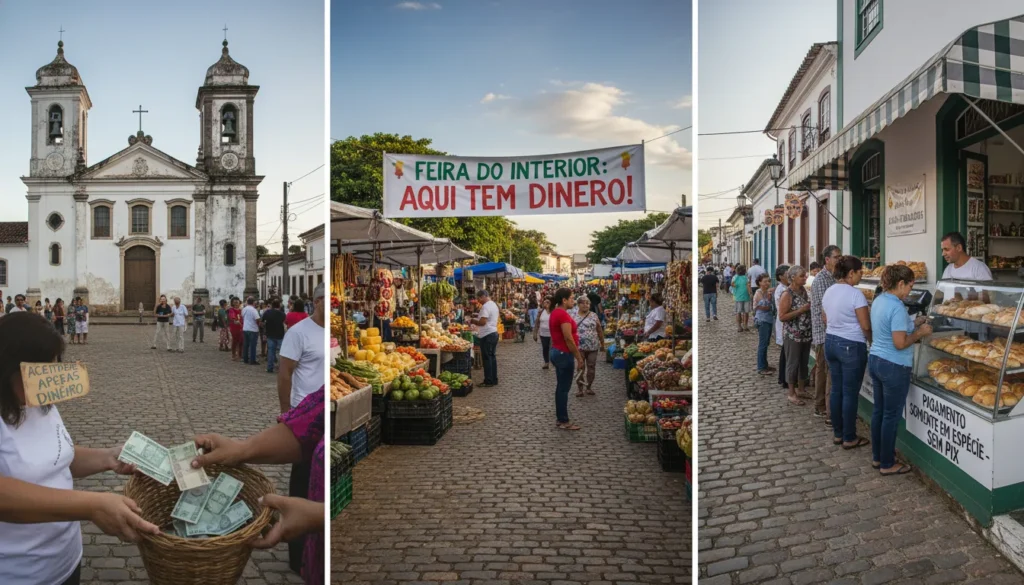 Dinheiro em espécie resiste em feiras, igrejas e padarias de Bauru