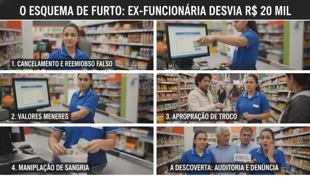 Ex-funcionária de supermercado em Bariri é investigada por furto qualificado