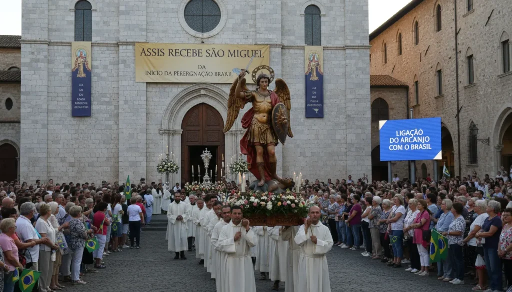 Peregrinação Nacional de São Miguel Arcanjo Começa em Assis com Programação Religiosa