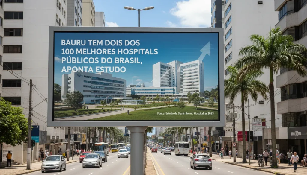 Hospitais de Bauru estão entre os 100 melhores do Brasil em ranking do SUS