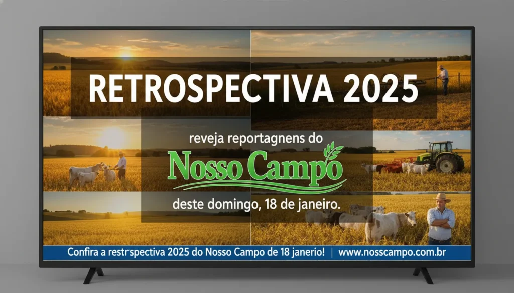 Nosso Campo exibe reprises de reportagens sobre o meio rural paulista