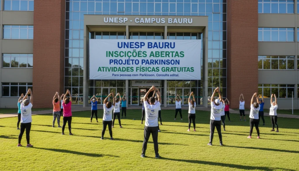 Unesp Bauru abre inscrições para programa gratuito Ativa Parkinson