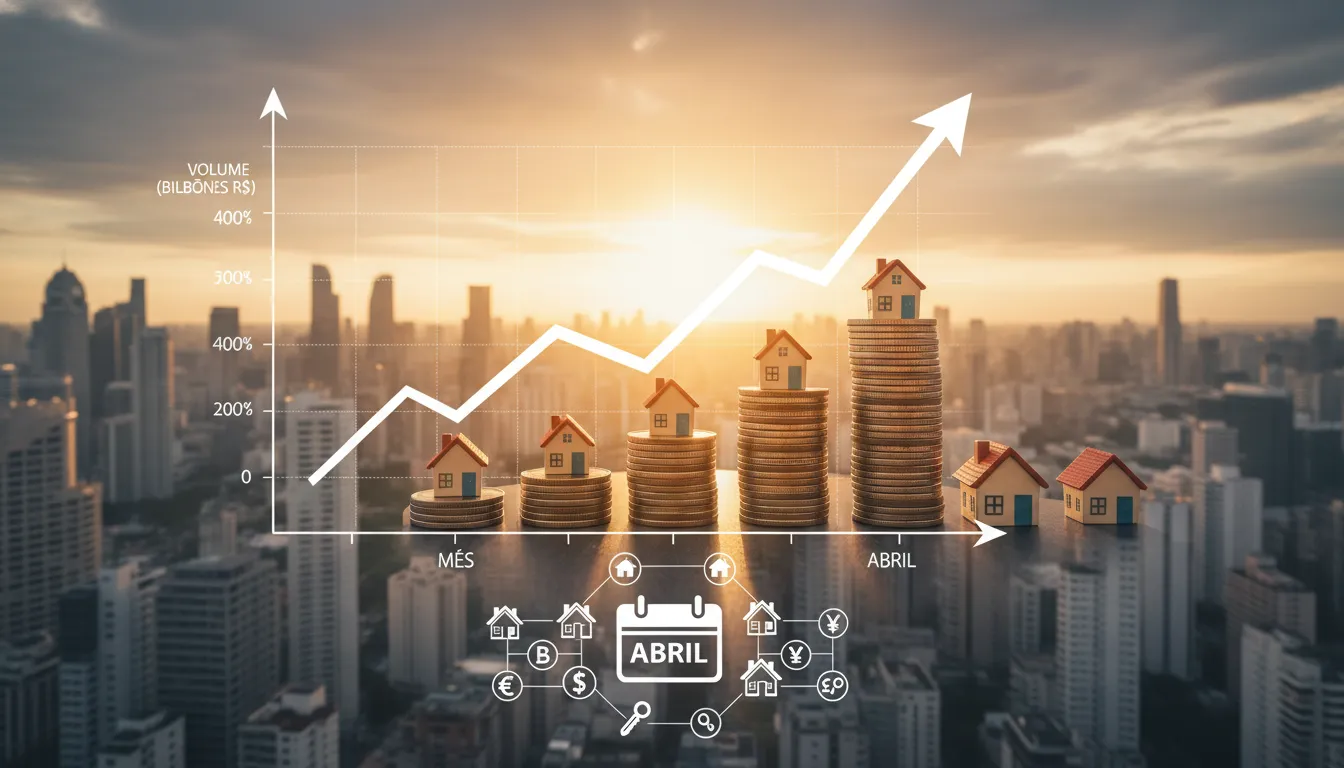 Crédito imobiliário registra recuperação em abril de 2026, aponta Abecip