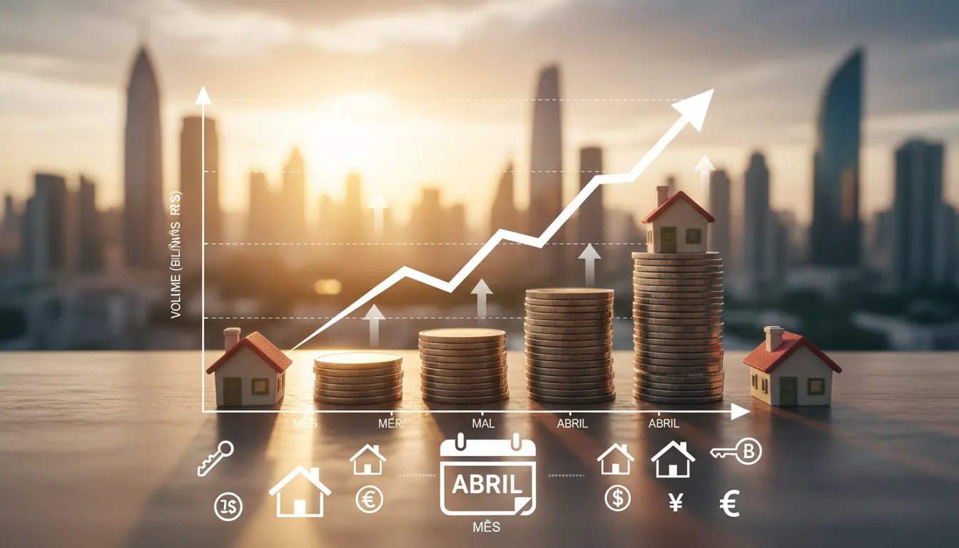 Crédito imobiliário registra recuperação em abril de 2026, aponta Abecip